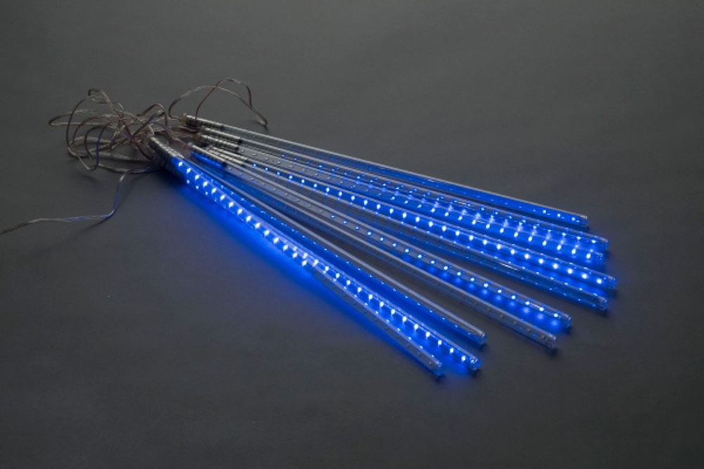 Сосульки Трубки 10шт 0,5М Син. LED-PLM-METEOR TUBE-540(10*54SMD2835)-10-12V-B  не соединяемаяNEW!