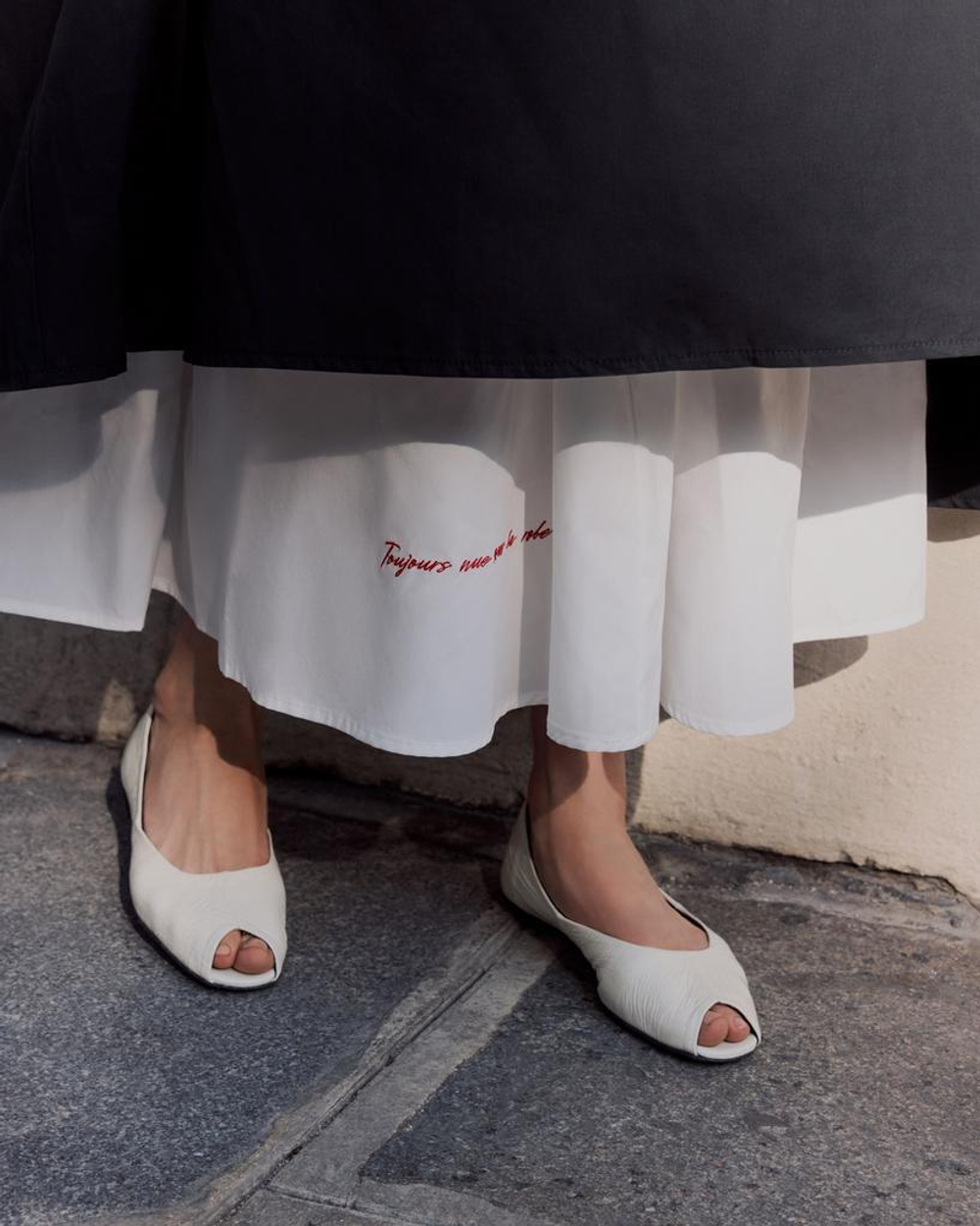 Юбка "Французская", Молочный