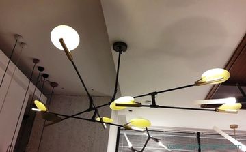 Lindsey Adelman Branching Discs 08.09 Chandelier Replica 