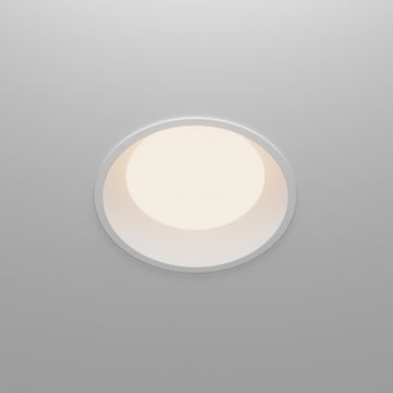 Встраиваемый светильник IP44 LED 9W 3000К CLT 529C105 WH 3000K белый Crystal Lux