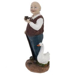 GAEM Фигурка декоративная "Бабушка/Дедушка", L9 W7,5 H21 см, 2в.