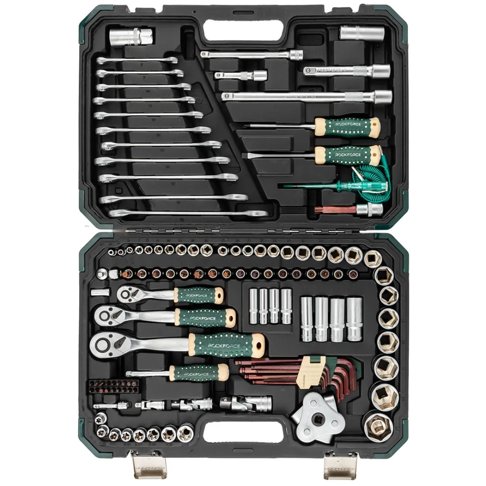 Набор инструментов 121пр. 1/4'', 1/2'',3/8''( 6гр.) RockFORCE LIGHT RF LIGHT-41212-5