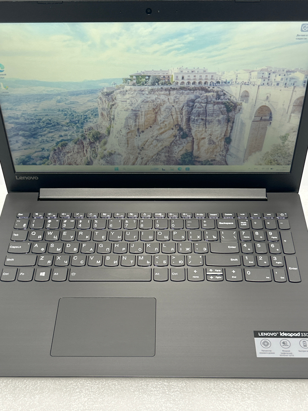 Ноутбук Lenovo IdeaPad 330-15ICH (81FK000LRU) 15.6"/Intel Core i5 8300H/RAM 8GB/HDD 1000GB/GeForce GTX 1050 4GB/1920*1080/TN/Windows 11/Подсветка кл-ры: LED/Серый. Состояние: B1