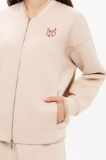 1946 Толстовка женская (светло-бежевый)