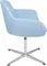 Крутящееся кресло A646-5 (Elegance S), голубой кашемир, ножка хром