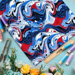 Ткань премиум Оксфорд 600D космические пятна