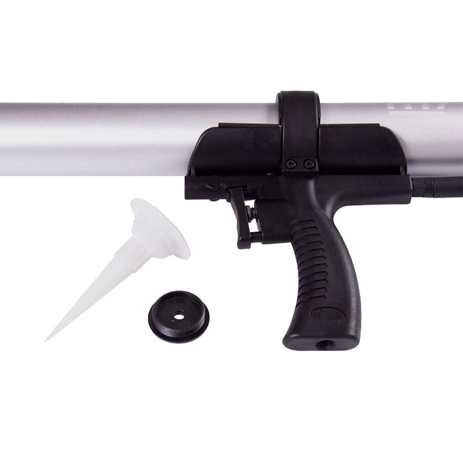 MIGHTY SEVEN (SK-1131) Шприц для герметика пневматический 600 см3, для "колбас"