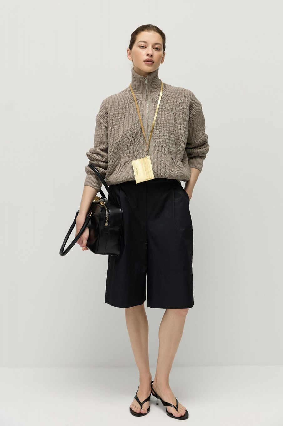 Бермуды из итальянского хлопка