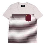 Футболка Lyle & Scott в полоску с кармашком, М