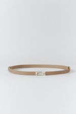 ТОНКИЙ РЕМЕНЬ С ЗАМОЧКОМ LATTE