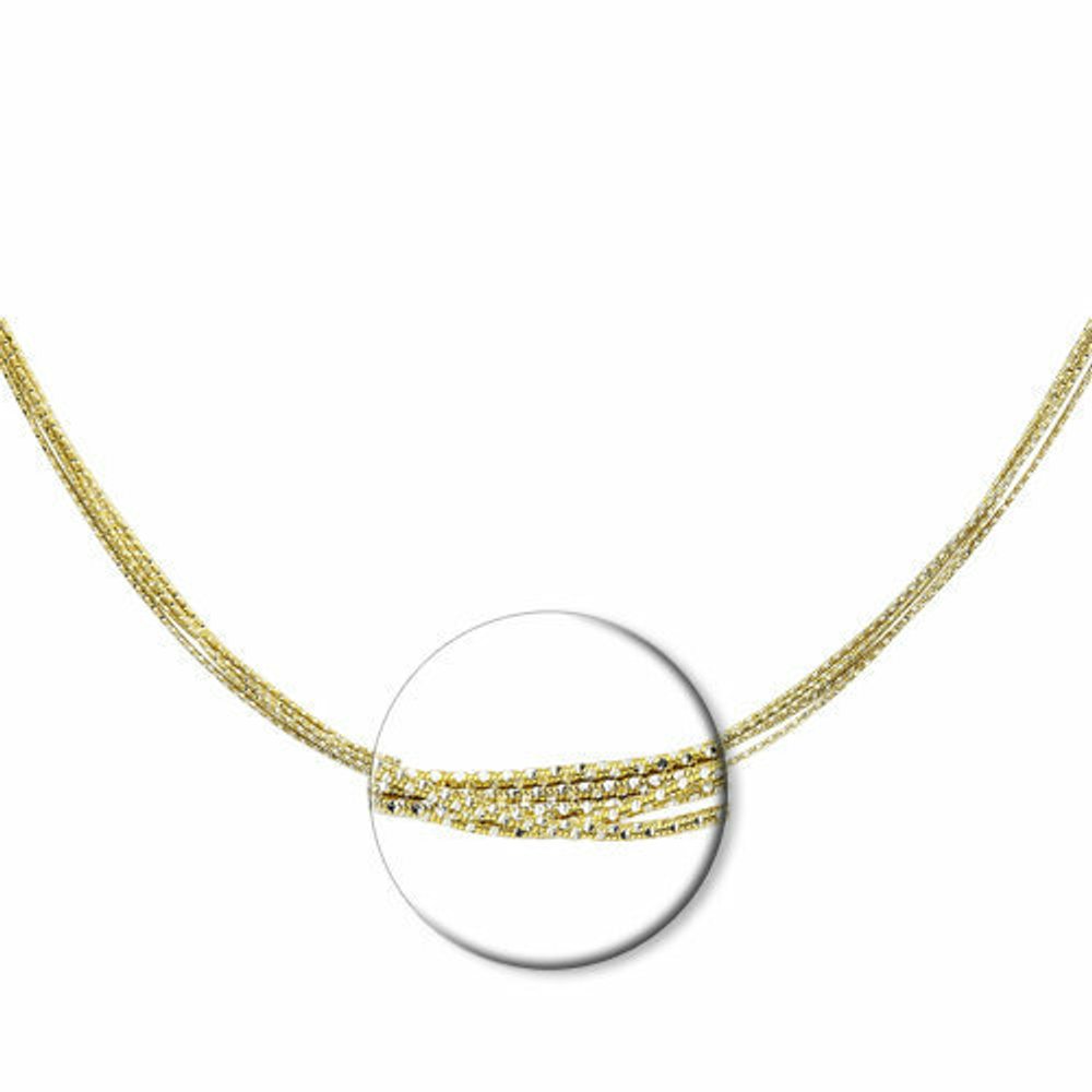 Колье из серебра