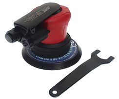 Машинка пневматическая шлифовальная 12000об/мин.,90PSI,диск 5",(без отверстия) орбита 5мм JTC