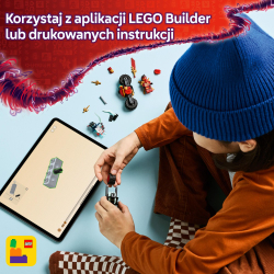 Конструктор LEGO Ninjago 71838 Мотогонка Кая арт. 71838 79 дет — фото 9