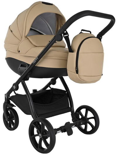 Детская коляска Tutis Nanni 7 Кожа 3 в 1 1533167 Caramel