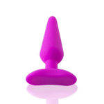 Лиловая анальная пробка Unicorn S - 9,5 см. (Цвет: лиловый)