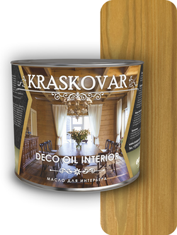 Масло для интерьера Kraskovar Deco Oil Interior бук