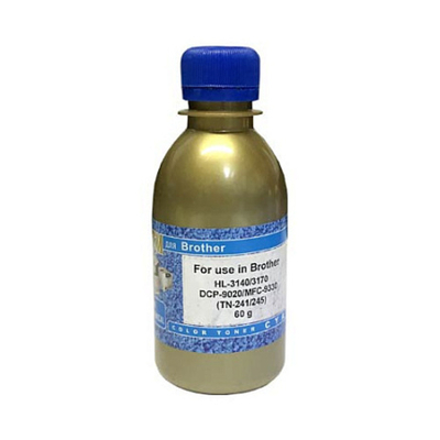Тонер для BROTHER HL-3140/3170/DCP-9020/MFC-9330 (TN-241/245) (60г,NonChem TOMOEGAWA) голубой Gold ATM