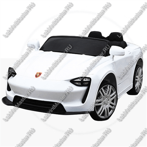 Детский электромобиль "Porshe" белый