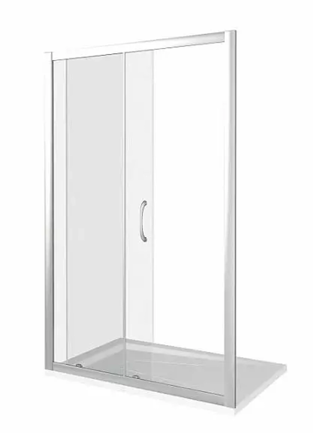 Душевая дверь в нишу Bas Latte WTW-130-C-WE 130*185 без поддона