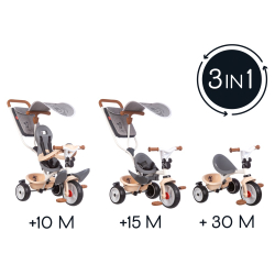 Детский трёхколёсный велосипед Smoby 741402 Микки Маус Baby Balade Plus от 10 месяцев — фото 3