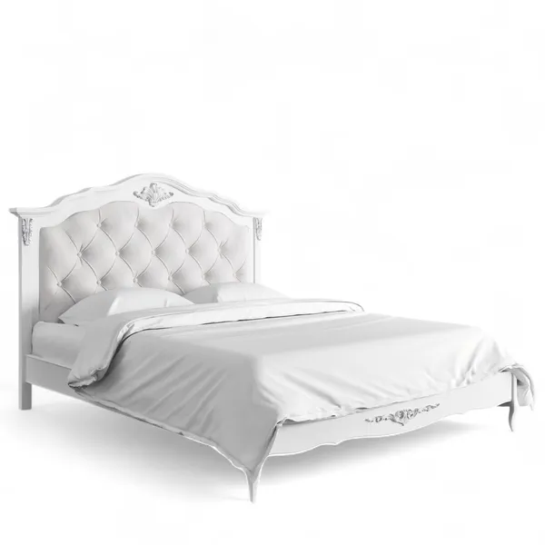 Кровать с мягким изголовьем 160*200