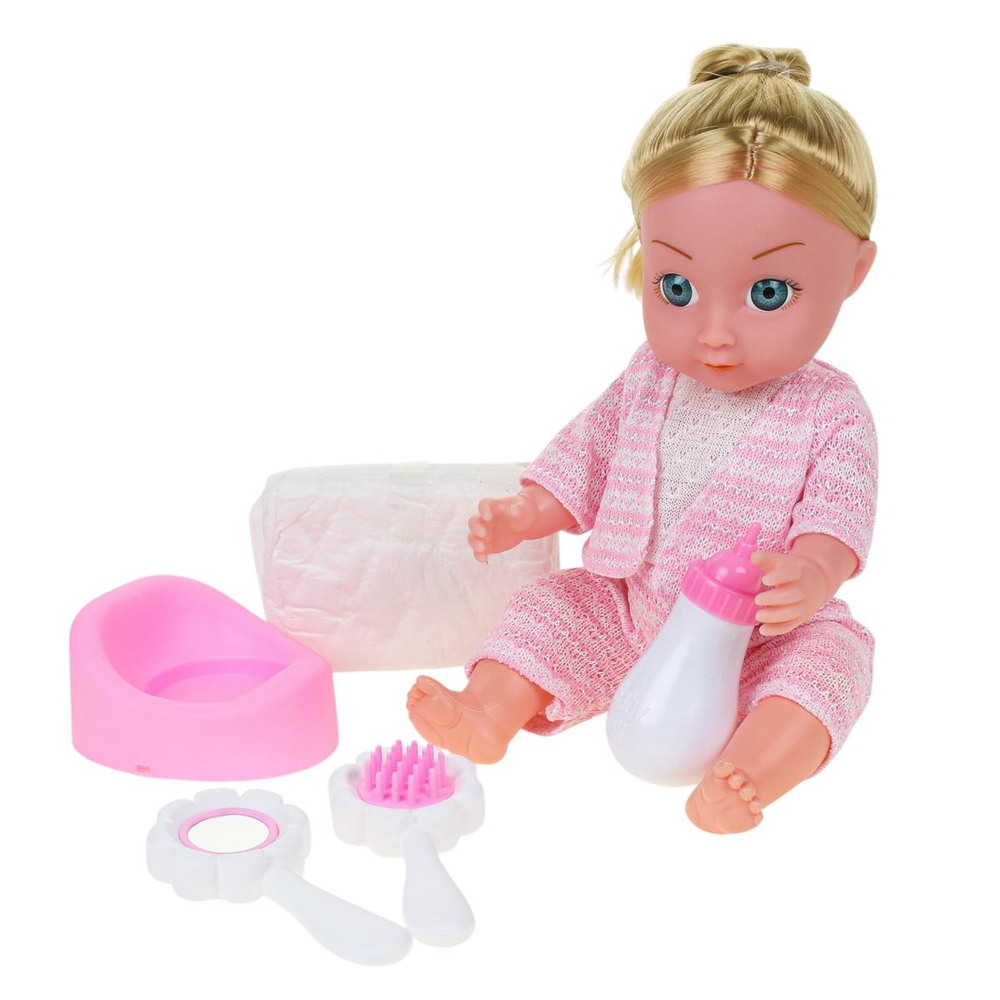 Пупс функциональный с аксесс., коробка SNB157H