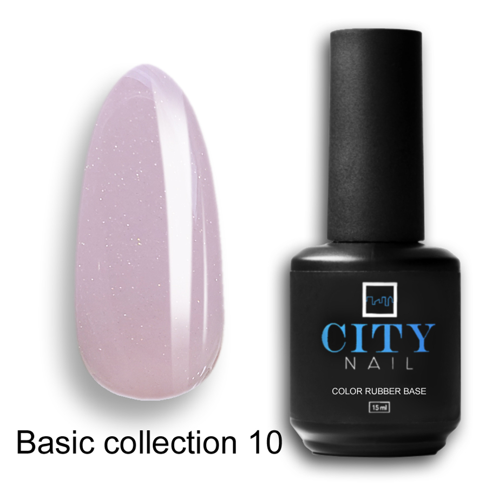 CITY-NAIL Камуфлирующая база Basic collection 15мл №10
