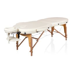 Массажный складной стол Mizomed Premium Oval 3 крем