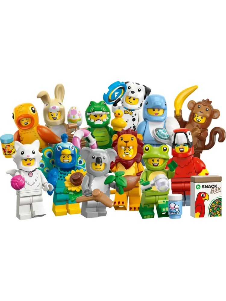 Конструктор Minifigures 71051 Животные Серия 28