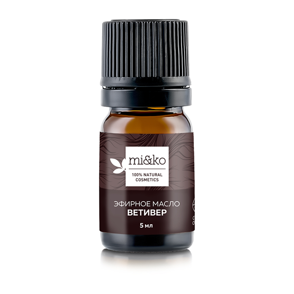 Эфирное масло Ветивер 5 мл, органик (Mi&ko)