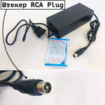 Зарядное устройство для аккумулятора электровелосипеда на 48V/2A Штекер RCA Plug