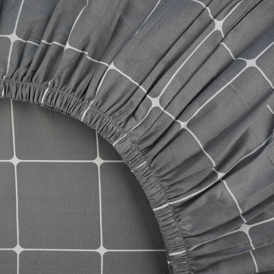 КПБ Томирис, 1.5 спальный, 70х70, простыня 90х200х30. DOMTEKC