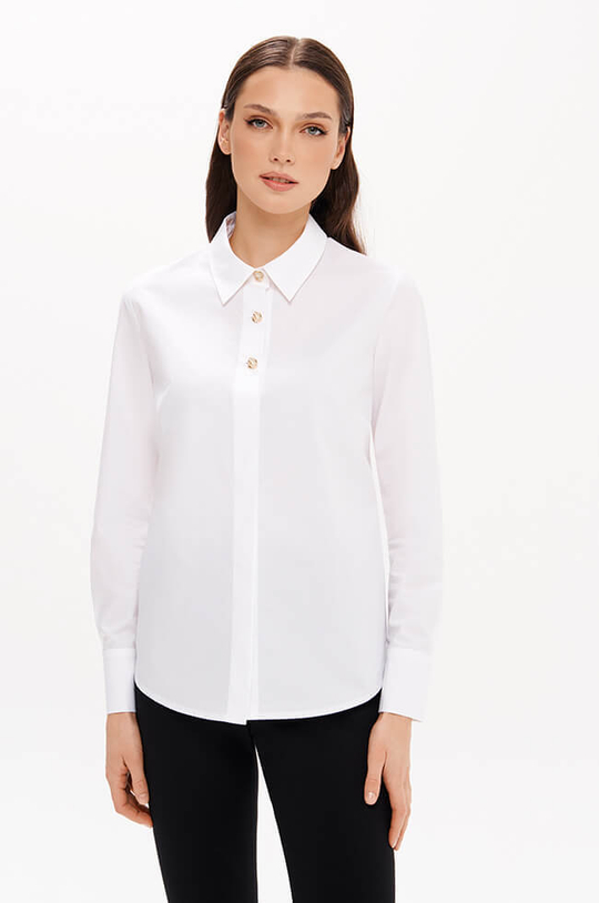 23368 Блузка женская (молочный)