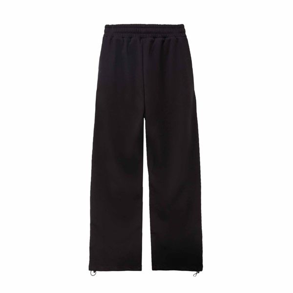 Брюки Прямые Оверсайз Черные - фото 7