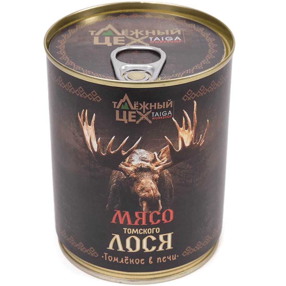 Мясо Томского Лося  томленое в печи  338г