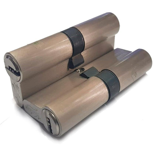Механизм цилиндрический с повышенной секретностью серия P P60мм - P110мм SN матовый никель