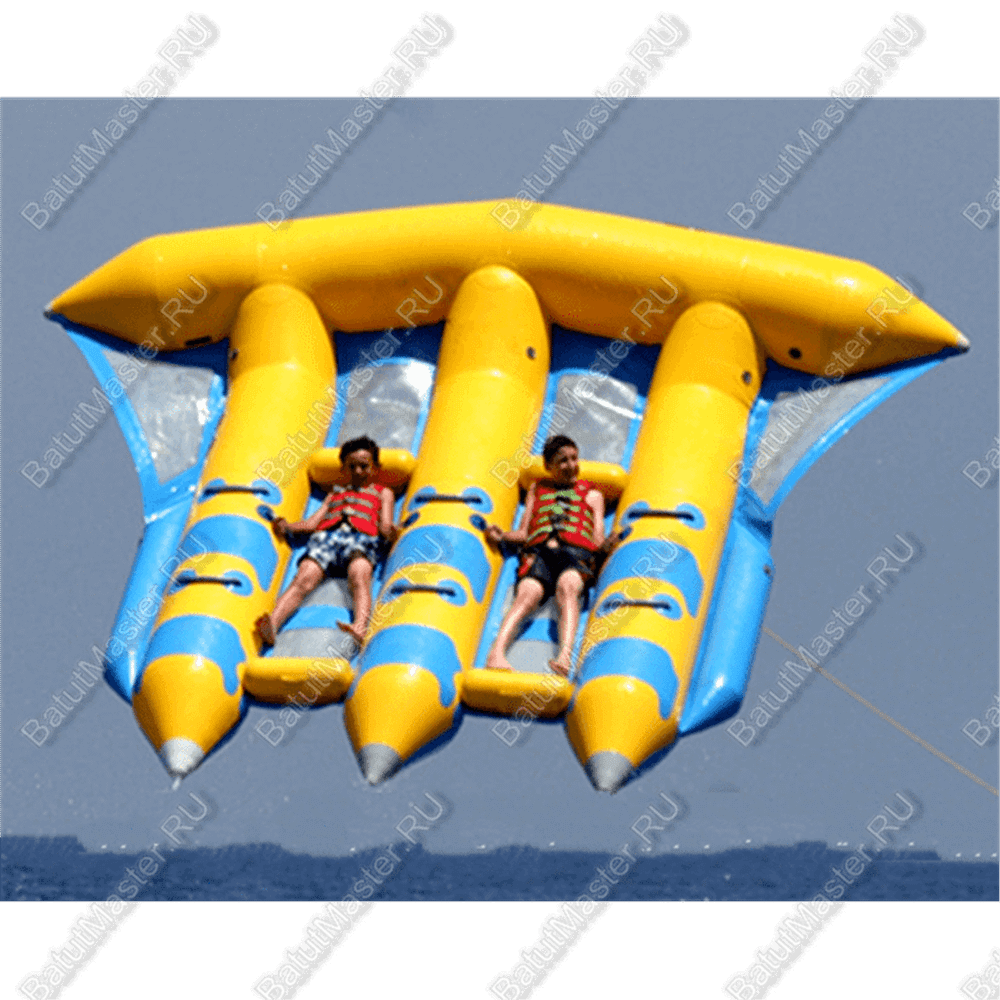 Тройной водный банан, мест для посадки 6, без усиления