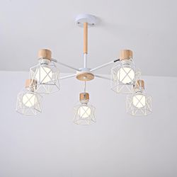 Потолочная Люстра Corf B3 White 5 Lamps By Imperiumloft