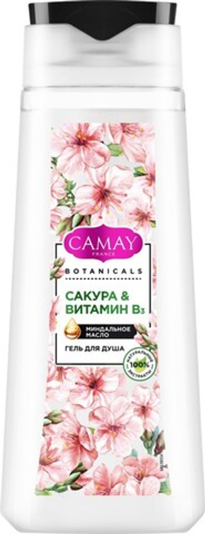 CAMAY,Гель д/душа ЯПОНСКАЯ САКУРА 250мл.