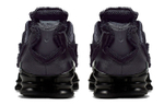 Кроссовки Cdg X Nike Shox Tl Triple Black (Женская размерная сетка)