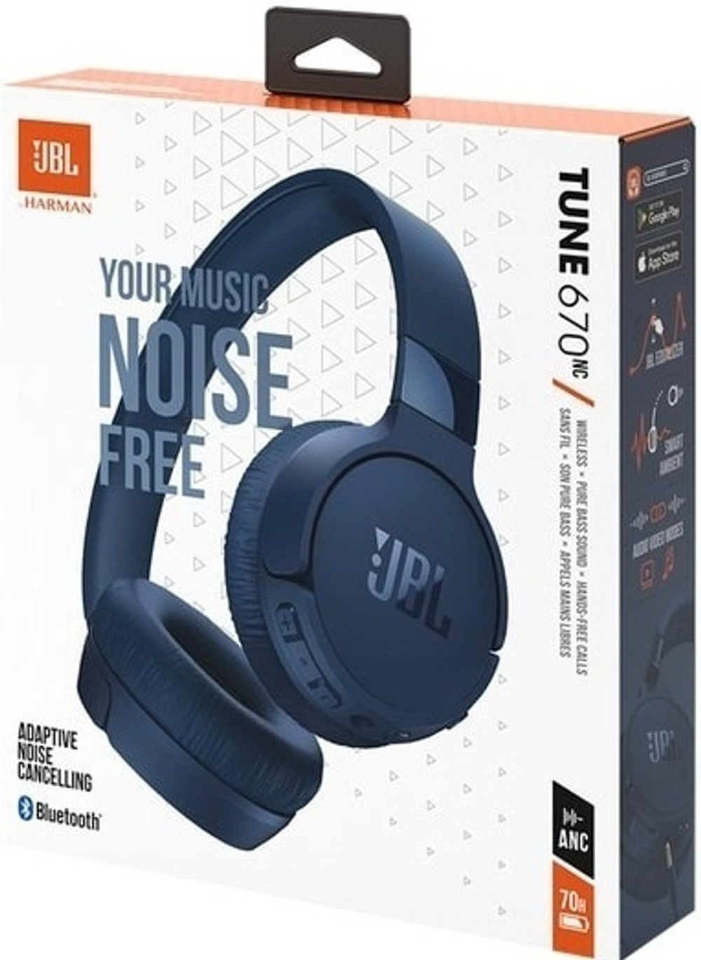 Беспроводные наушники JBL Tune 670NC Blue