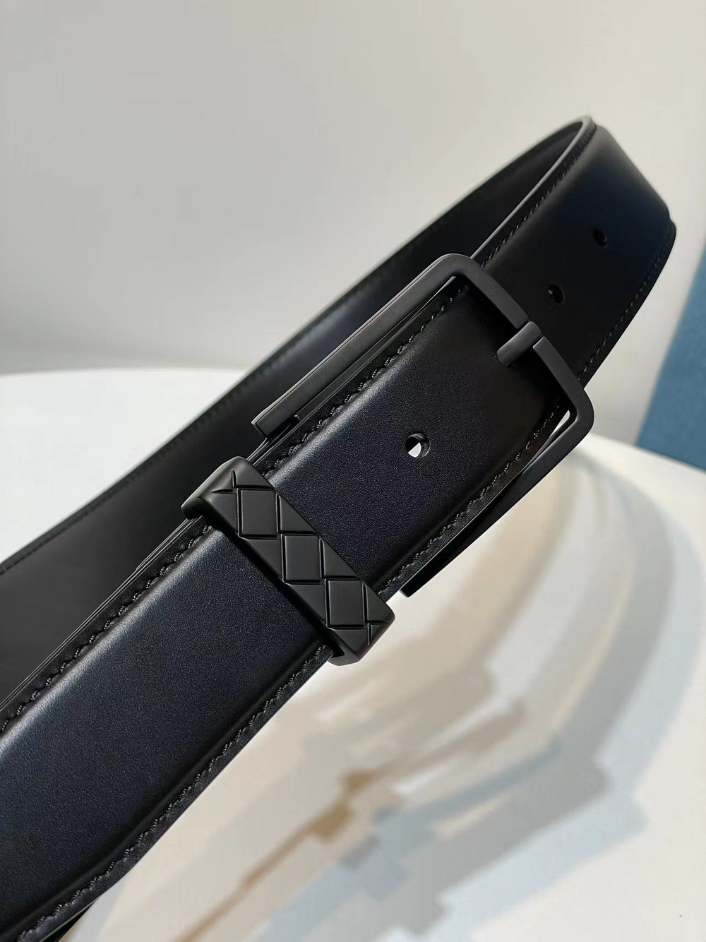 Ремень из мягкой итальянской телячьей кожи