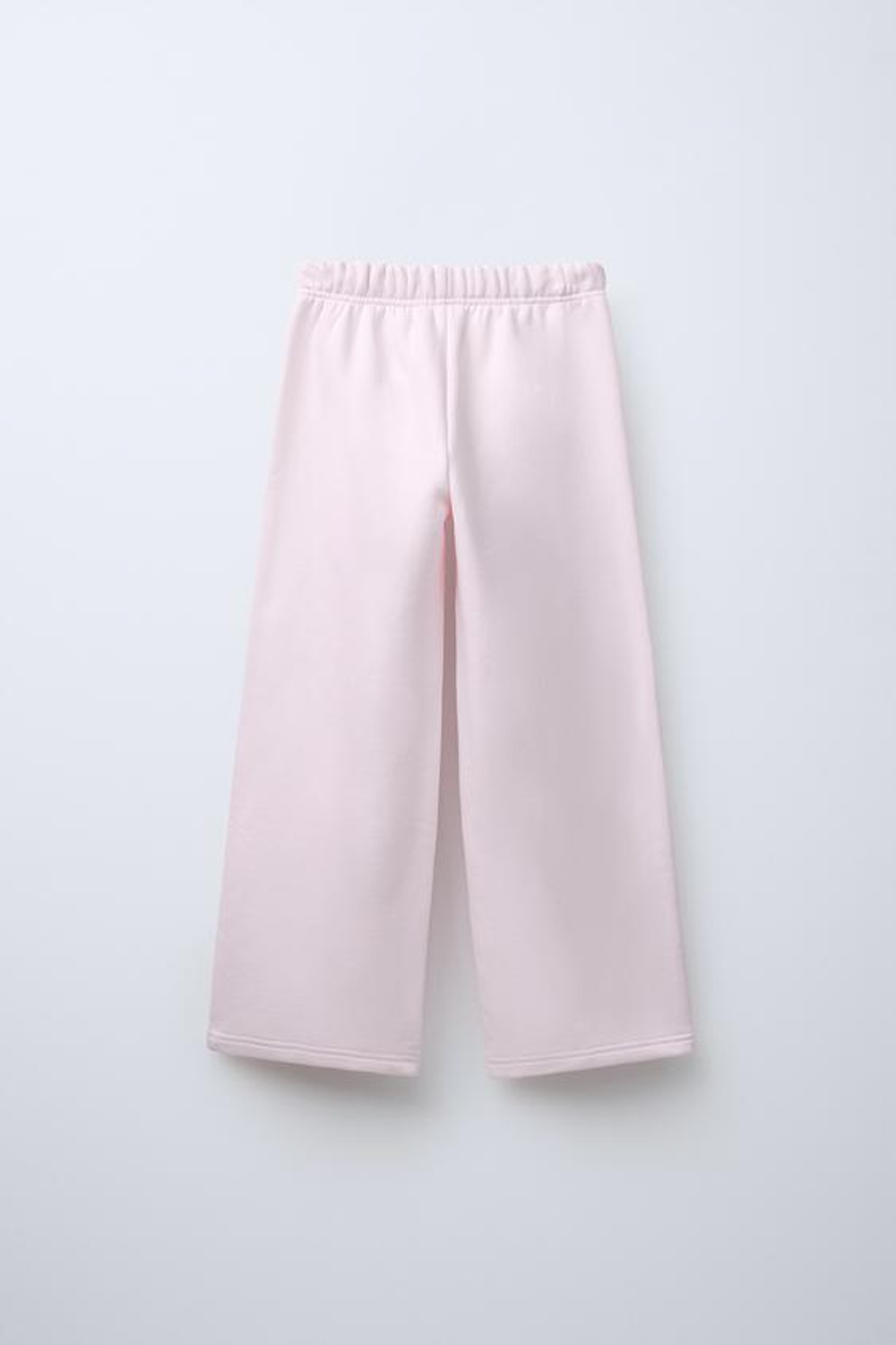 ZARA КОМПЛЕКТ ИЗ ХУДИ И БРЮК WIDE LEG, ЦВЕТ РОЗОВОГО ДЕРЕВА