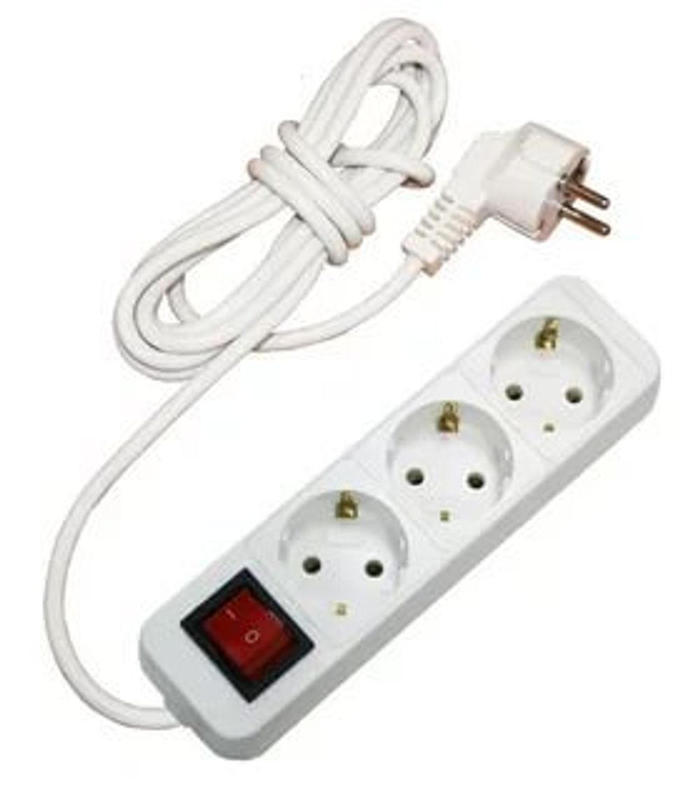 Удлинитель сетевой RLFR 3 гнезда зем/кн 5м 3486