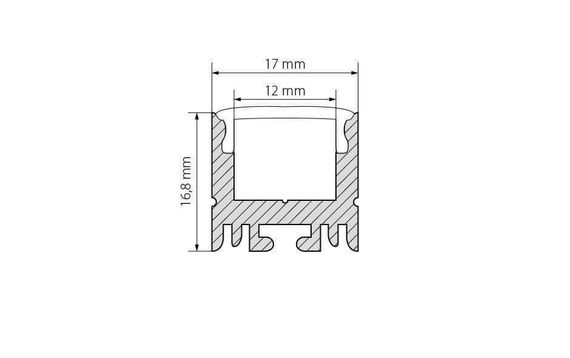 Профиль Arlight ARH-LINE-1716-2000 ANOD 018685