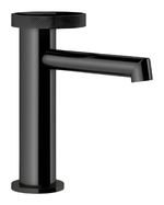 Смеситель для раковины Gessi Anello, низкий, однорычажный, без донного клапана, цвет Black Metal PVD