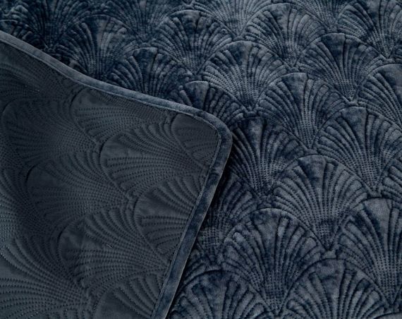 Розалин (антрацит) Покрывало 240х260