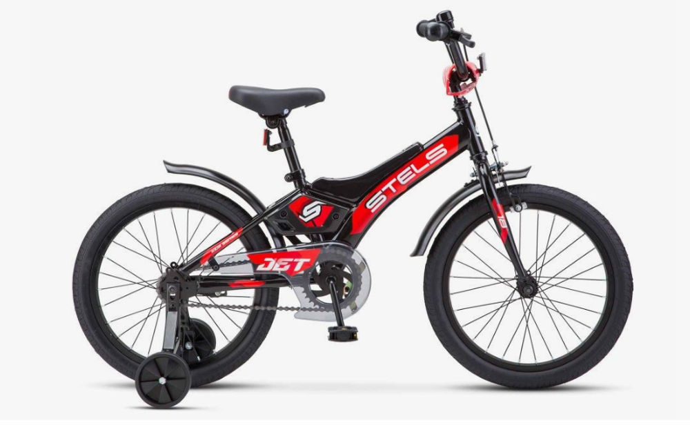 Велосипед 16" Stels Jet  р.9" Z010 чёрный