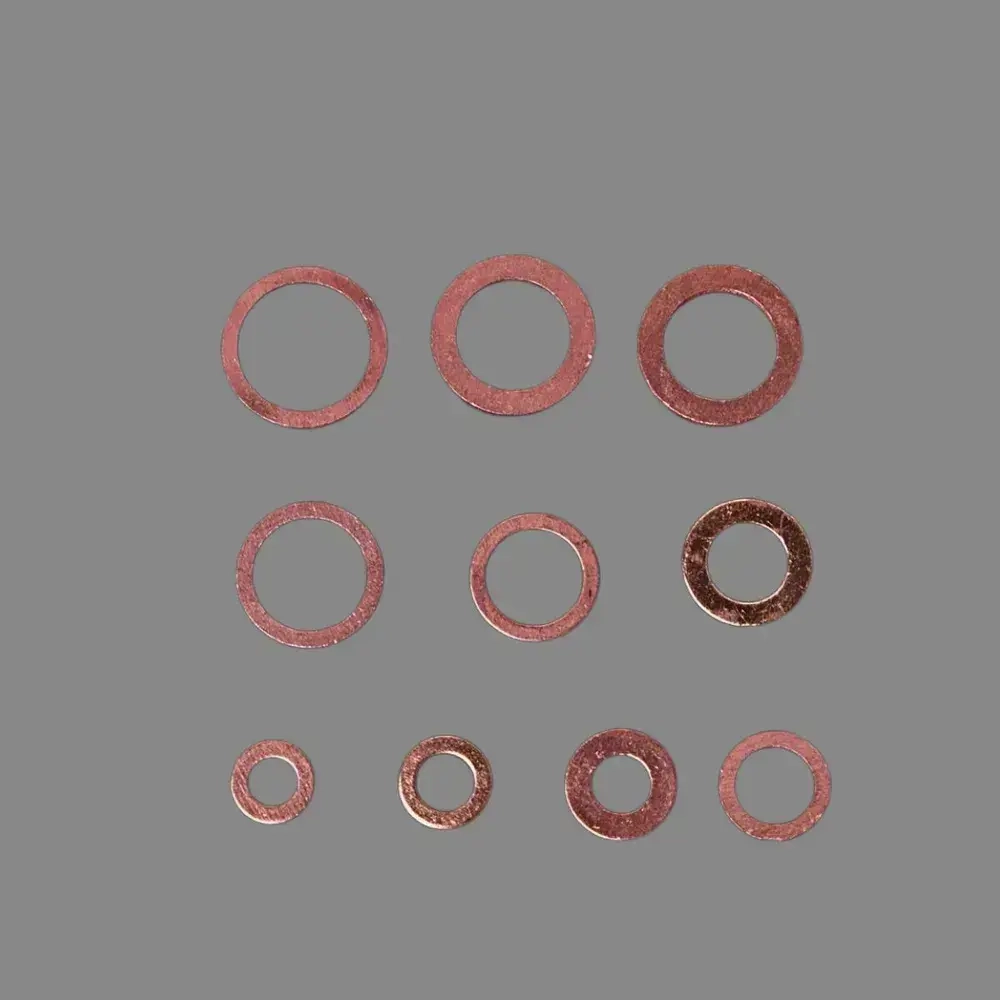 Шайбы уплотнительные медные в наборе 100шт