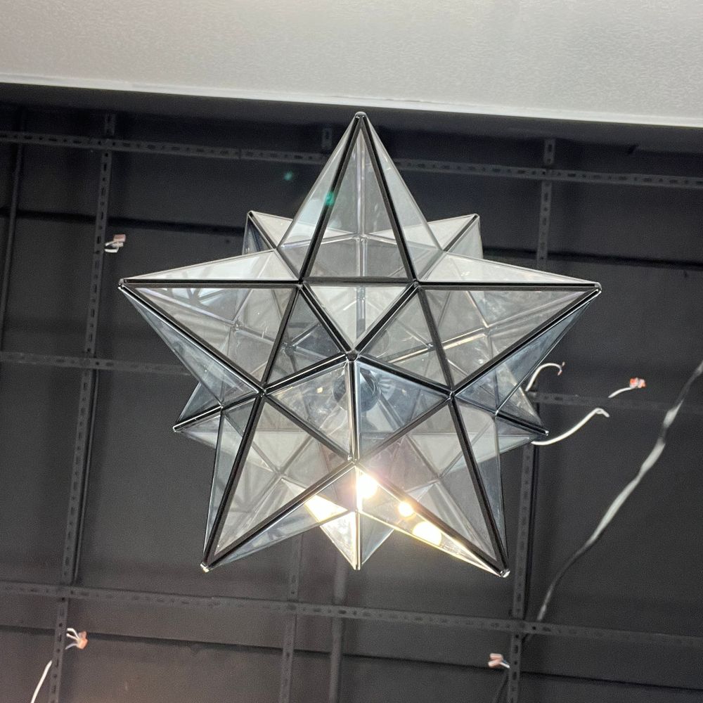 Люстра Black Star Clear Glass 35 См By Imperiumloft